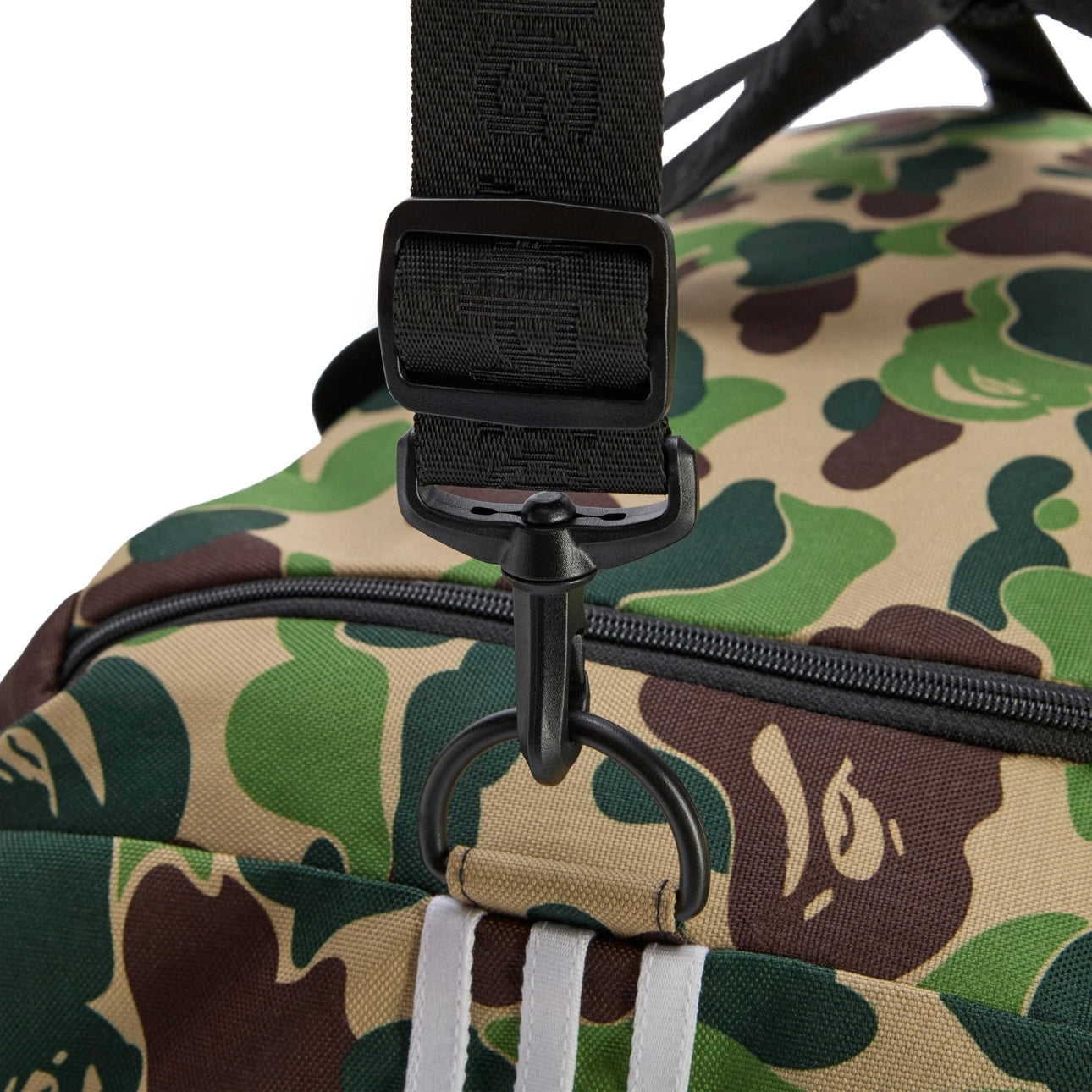 Adidas Originals x Bape Duffle Bag Camo Green