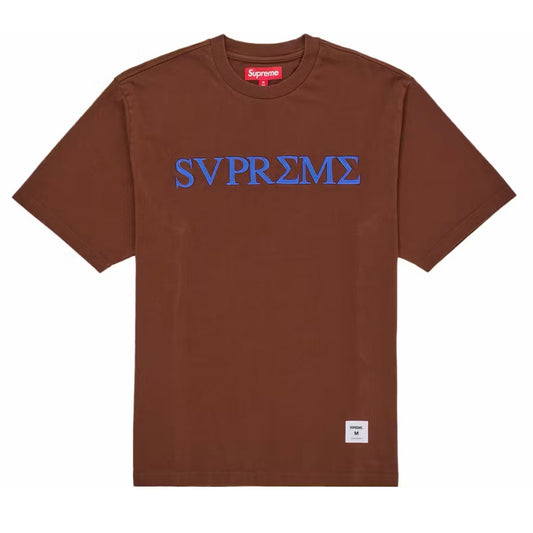 Polera Supreme Greek S/S Top Brown