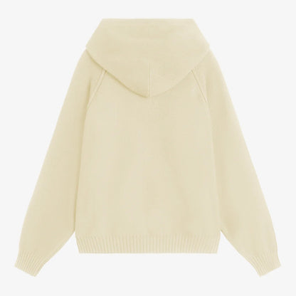 Sweater Fake Gods Knitted Gods Zipper Cream