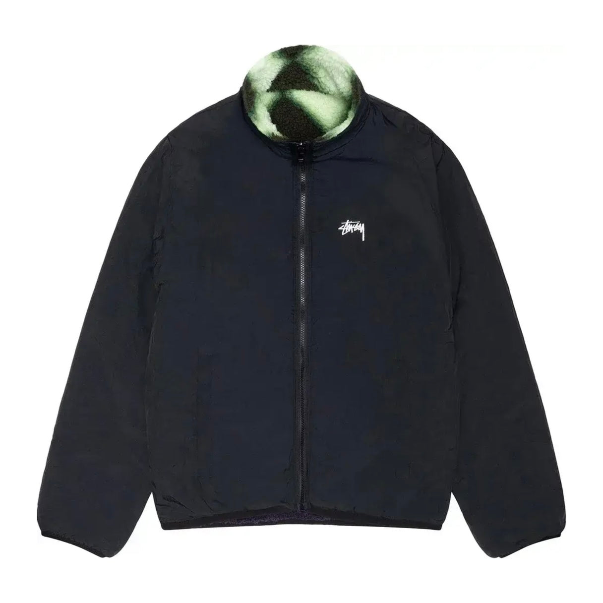 Stussy Sherpa Diamond Reversible Jacket
