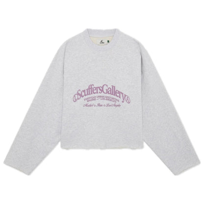 Poleron Scuffers Gallery Grey Sweatshirt Crewneck
