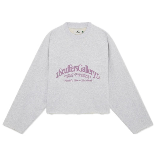 Poleron Scuffers Gallery Grey Sweatshirt Crewneck