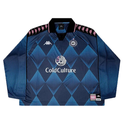 Polera Cold Culture x Kappa Longsleeve Jersey Blue