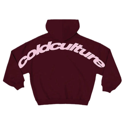 Poleron Cold Culture Curved Wine Red