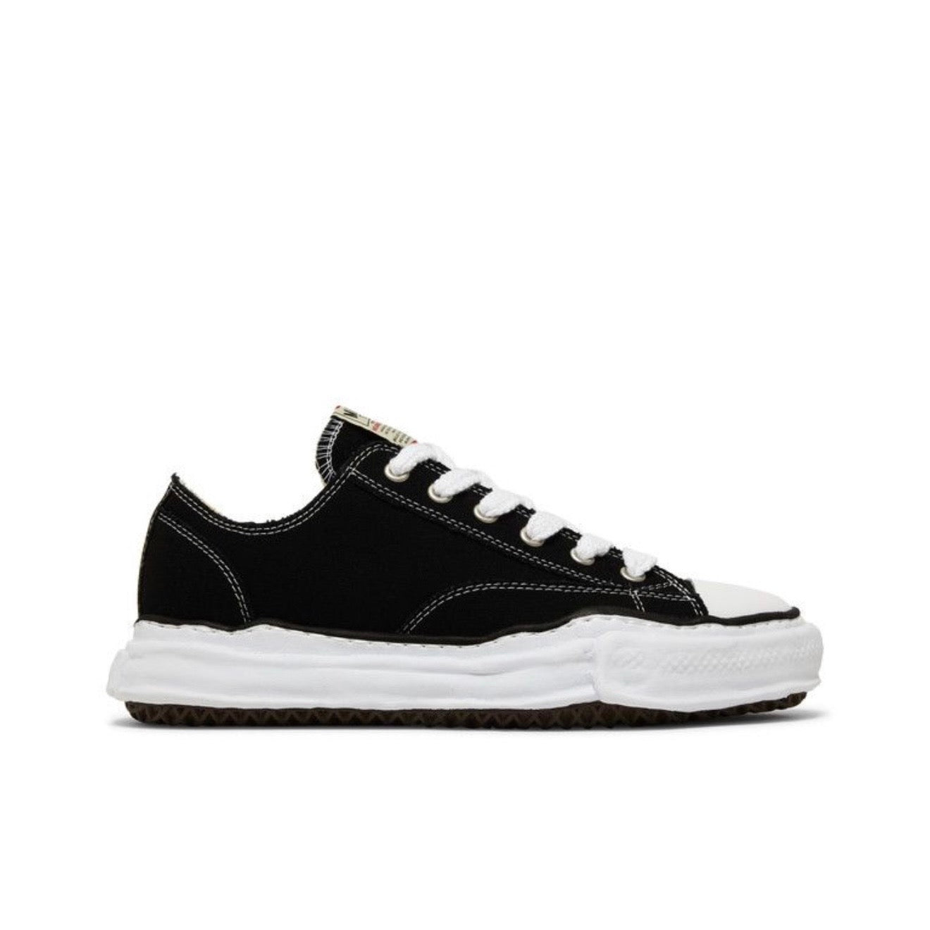 Maison Mihara Yasuhiro Peterson OG Sole Canvas Low Black