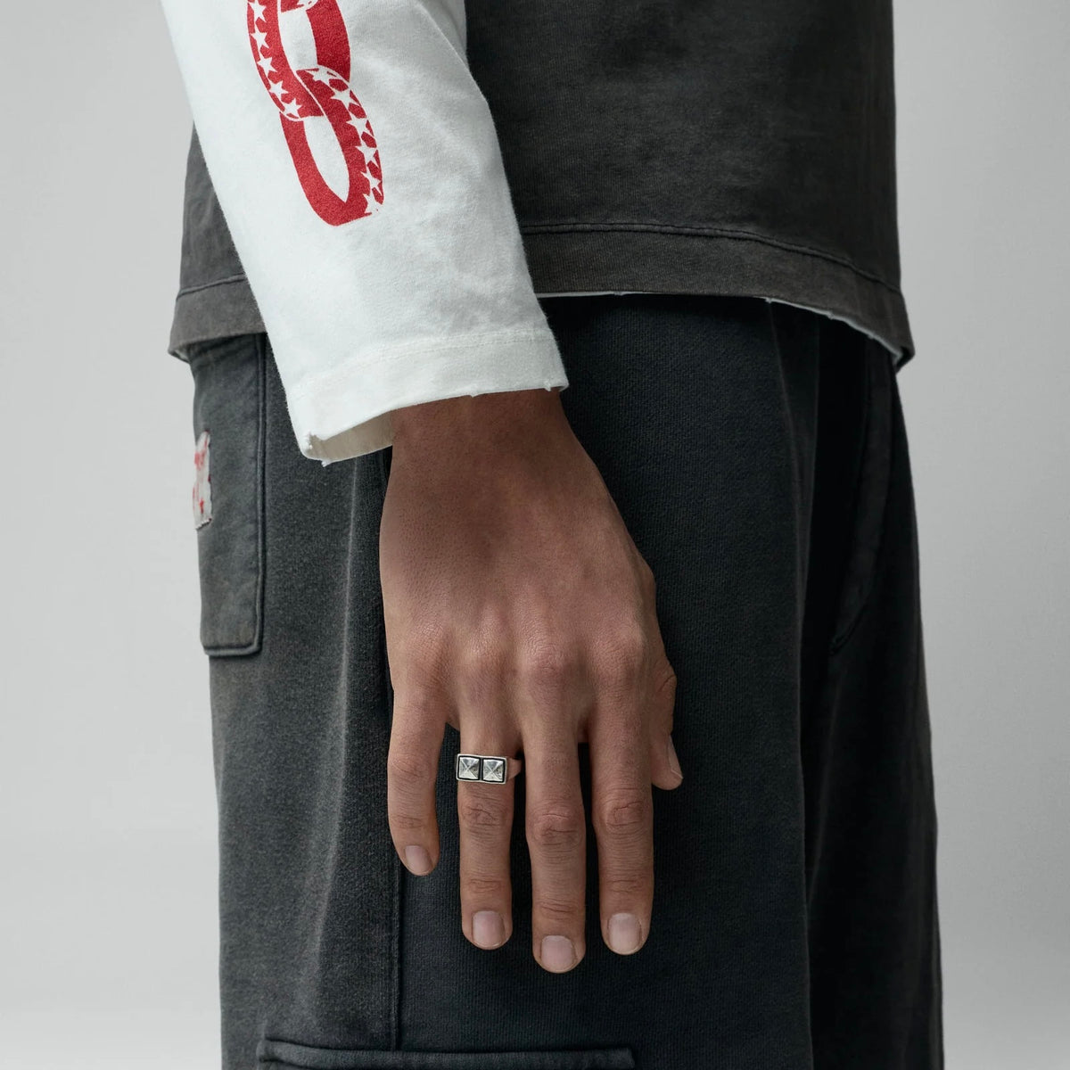 Anillo Twojeys Two Studs Ring