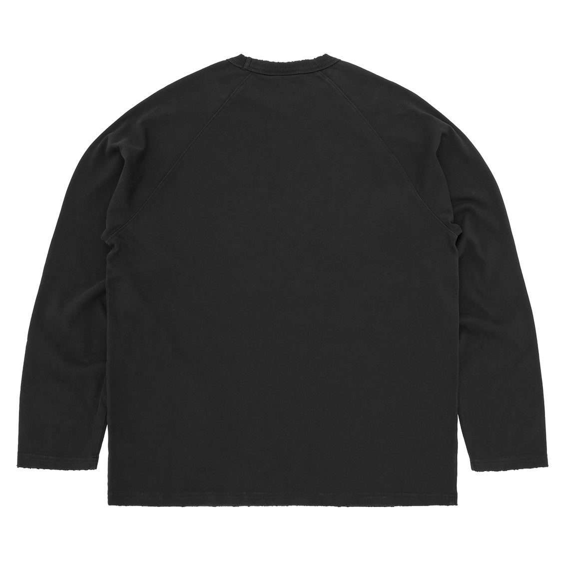 Polera Corteiz Sophomore Raglan L/S Black