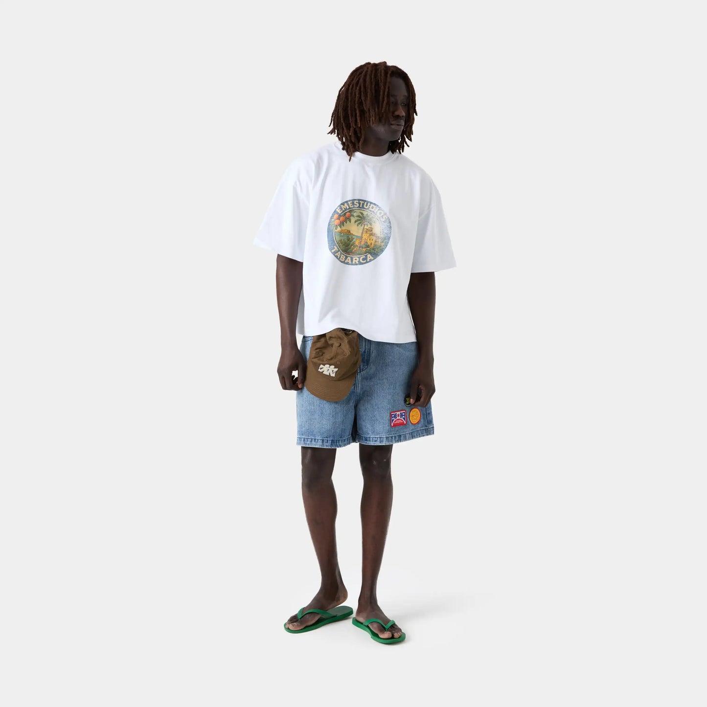 Polera Eme Studios Eternal Summer Pearl Oversized Tee