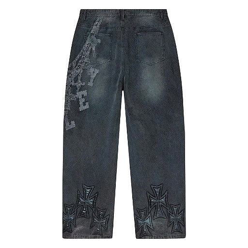 Pantalon Valley Dreams Chain Painters Asphalt