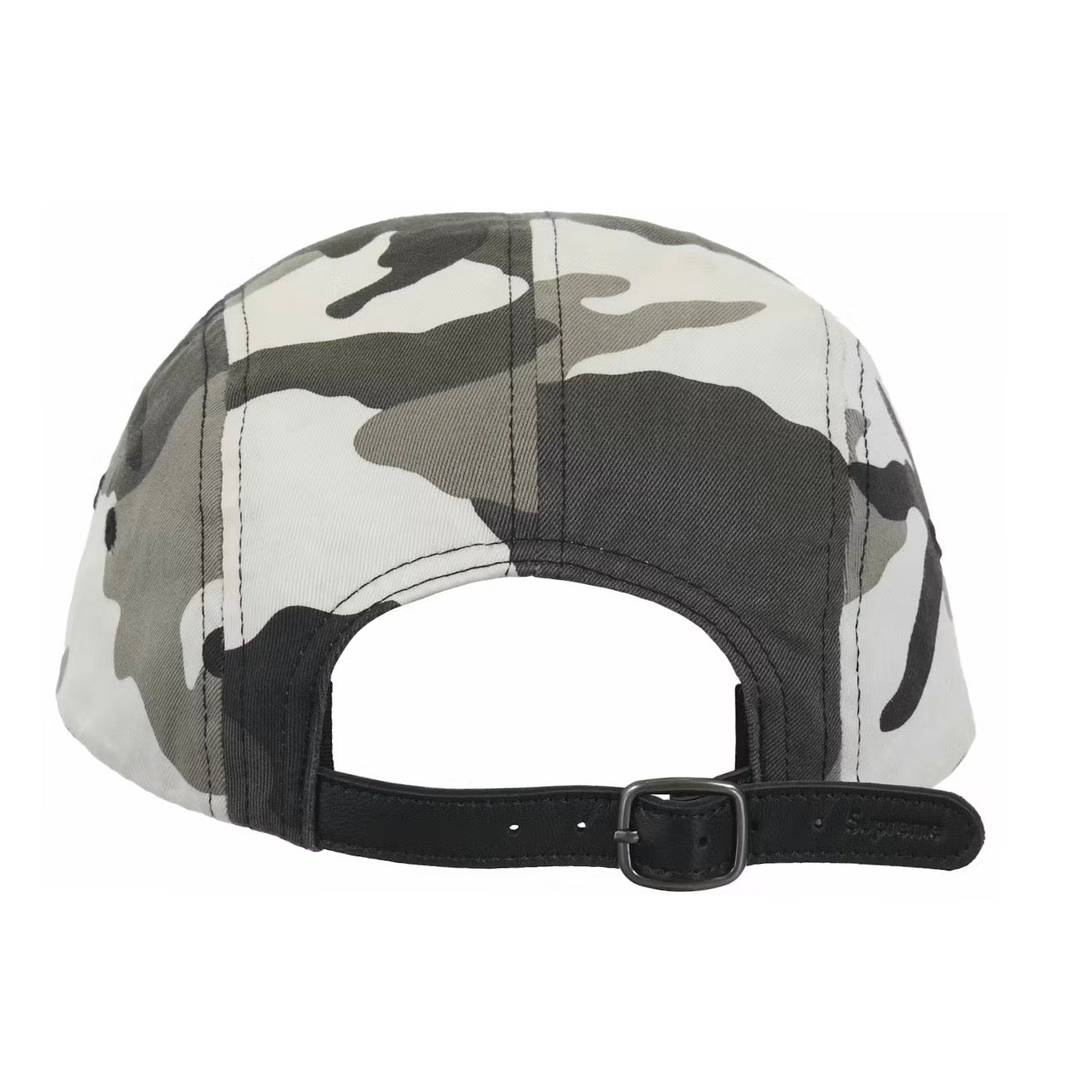 Gorro Supreme Washed Chino Twill Camp Cap Snow Camo SS26