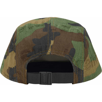Gorro Supreme Jacquard Logos Denim Camp Cap Woodland Camo