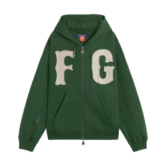 Poleron Fake Gods FG Zipper Green