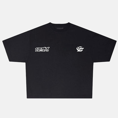 Polera Cold Culture Driving Mirror Tee Black