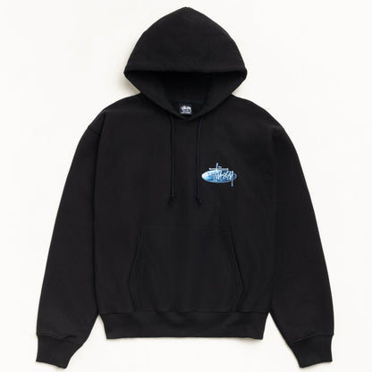 Poleron Stussy Wave Oval Black