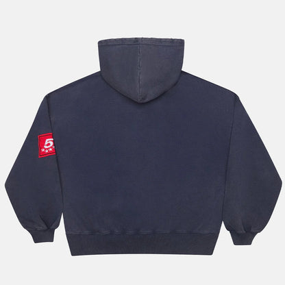 Poleron Cold Culture Walker Hoodie Dark Blue