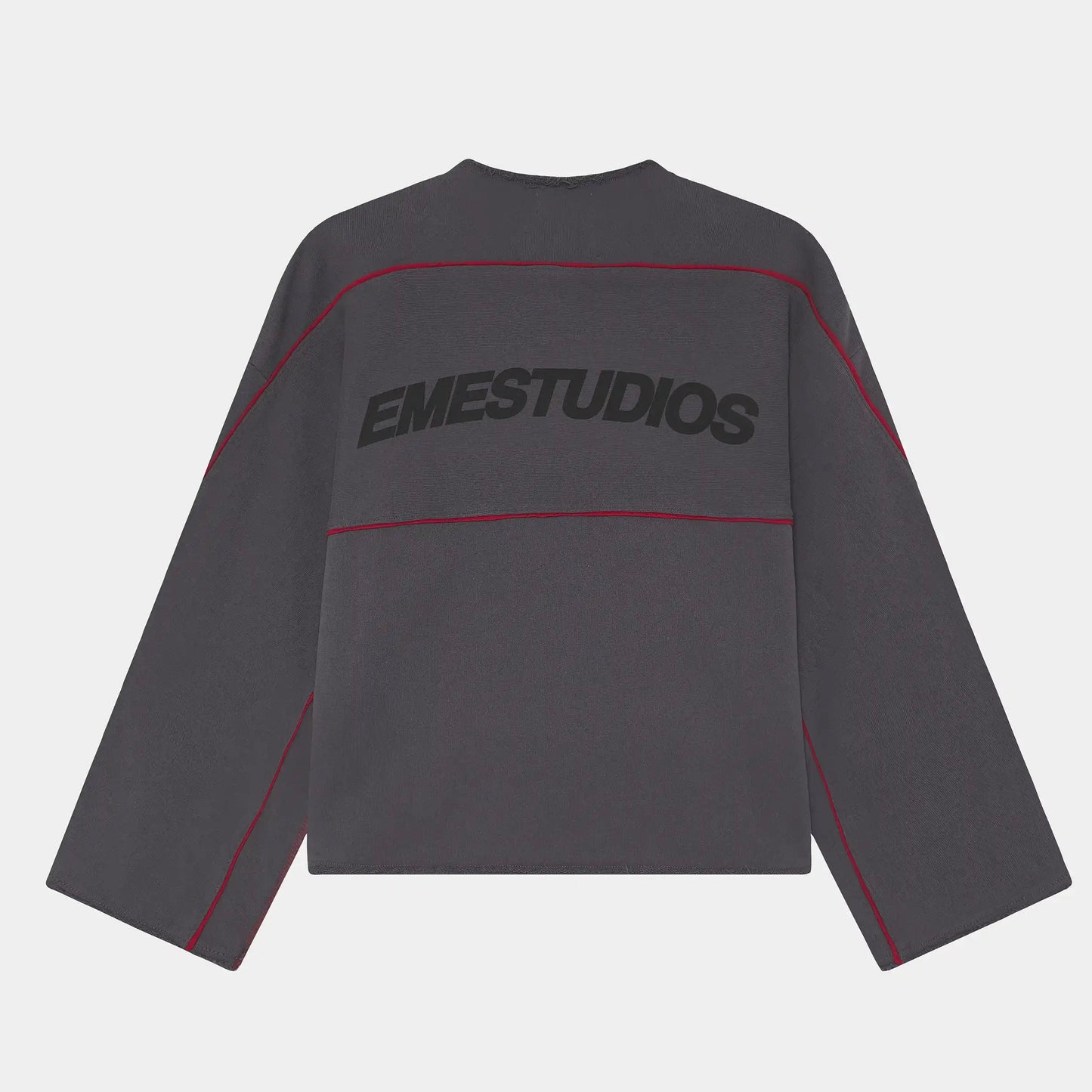 Poleron Eme Studios AFK Indigo Crewneck