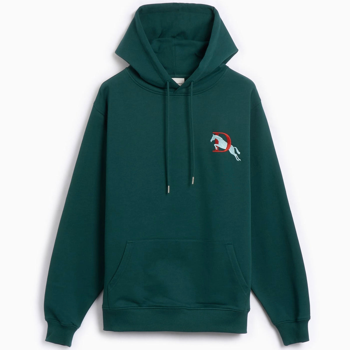 Poleron Drole de Monsieur “NFPM” Le Hoodie Polo Dark Green