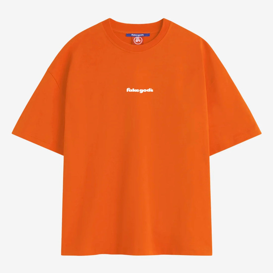 Polera Gods Brand Back To Basics Tee Orange
