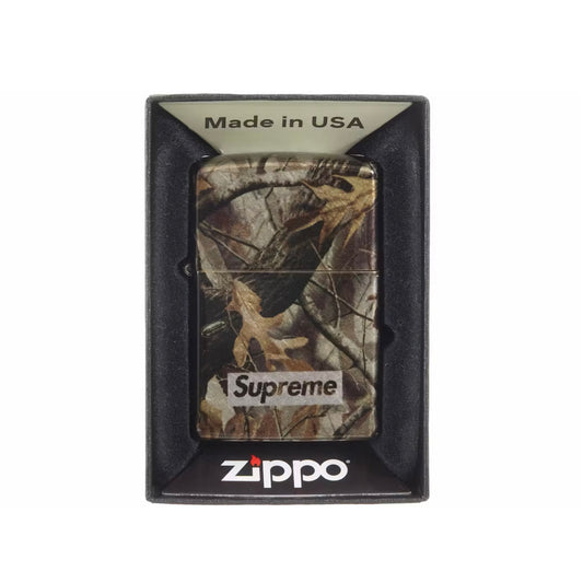 Lighter Supreme x Zippo Camo Logo Realtree