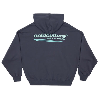 Poleron Cold Culture Enterprise India Ink Hoodie