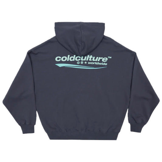 Poleron Cold Culture Enterprise India Ink Hoodie