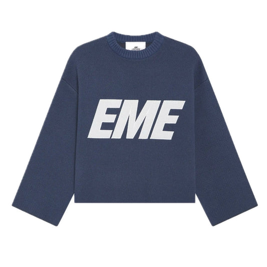 Sweater Eme Studios Flux Navy Knit