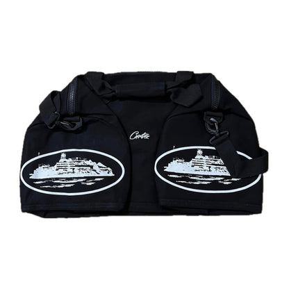 Bolso Corteiz Alcatraz Duffle Bag Black