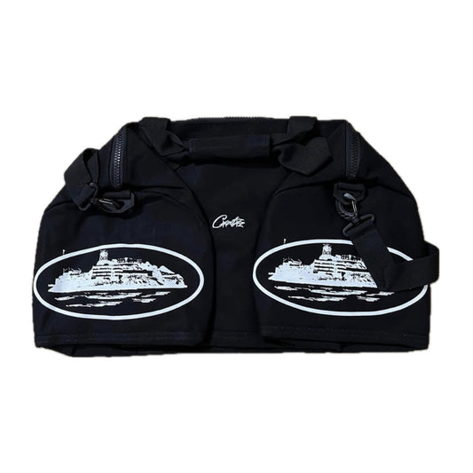 Bolso Corteiz Alcatraz Duffle Bag Black