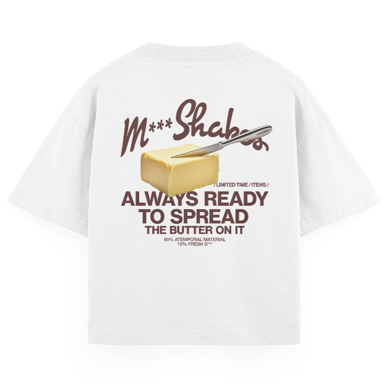 Polera MilfShakes Toast Tee White