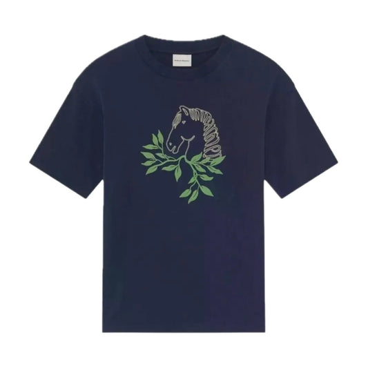 Polera Drole de Monsieur Le T-Shirt Polo Navy