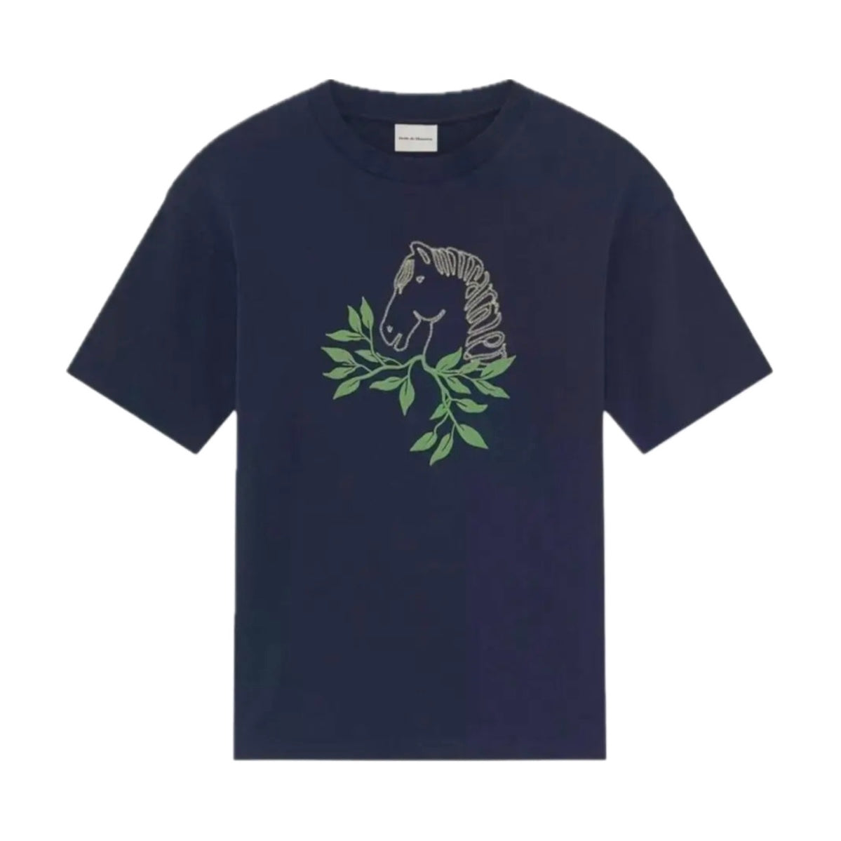 Polera Drole de Monsieur Le T-Shirt Polo Navy