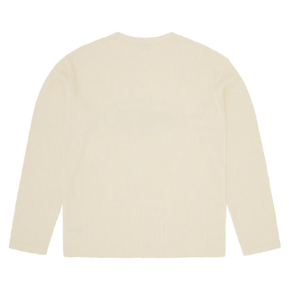 Polera Corteiz Island Waffle Thermal Cream