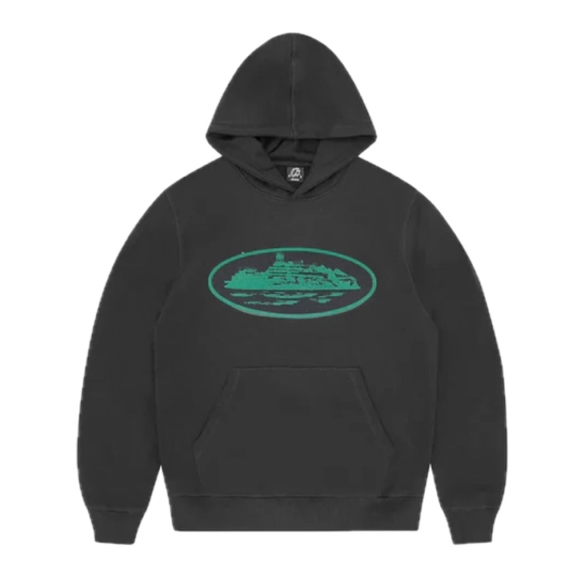 Poleron Corteiz Alcatraz V2 Black/Green