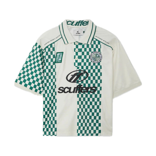 Polera Scuffers Lauda Green & Ecru
