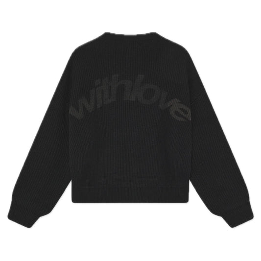 Sweater Scuffers Amore Black Knit
