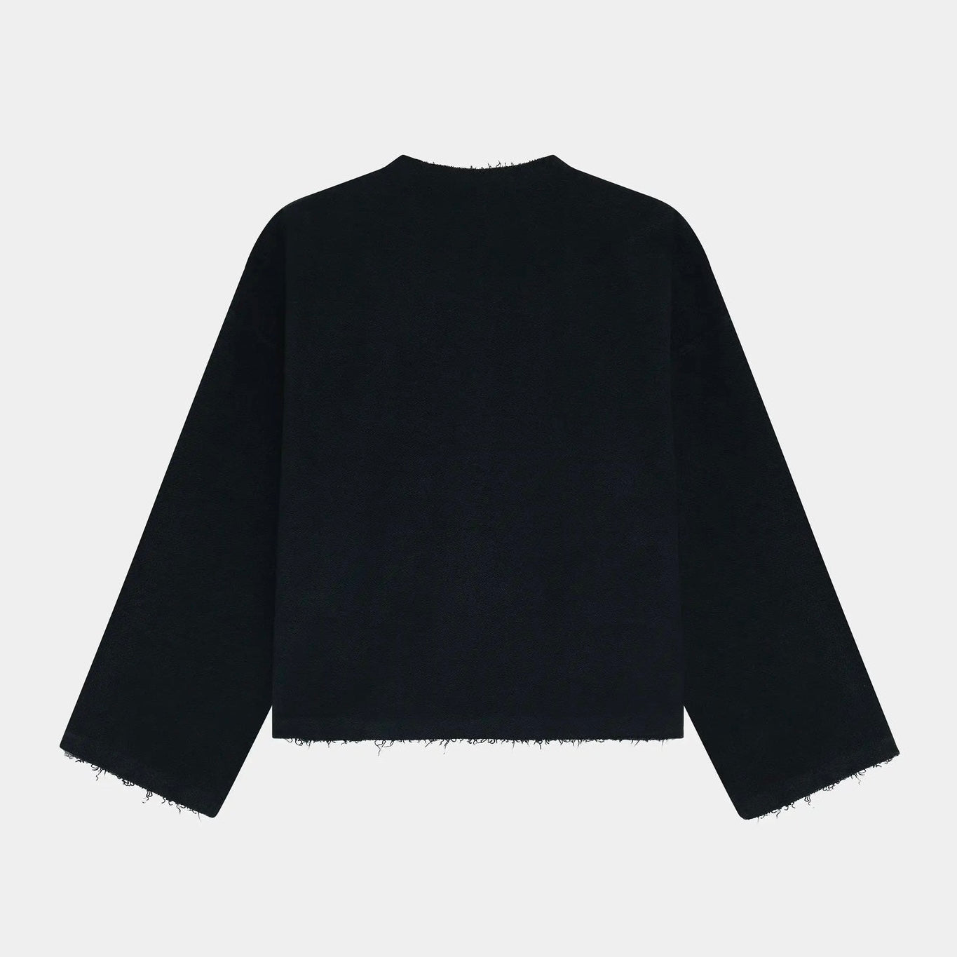 Poleron Eme Studios Pocket Navy Reverse Crewneck
