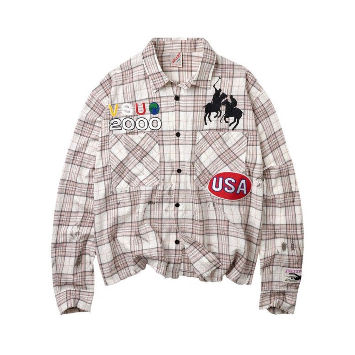 Camisa Vale Forever Valley Dreams VSU 2000 Flannel Pastel Rose