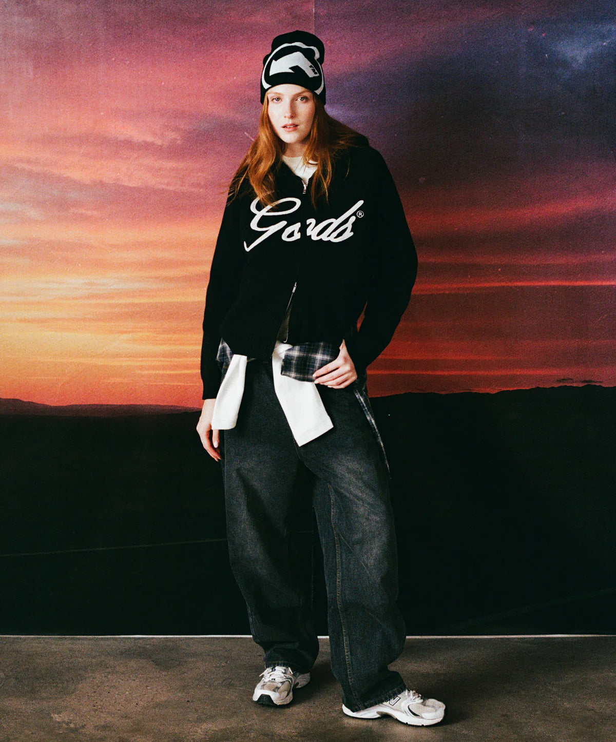 Sweater Fake Gods Knitted Gods Zipper Black