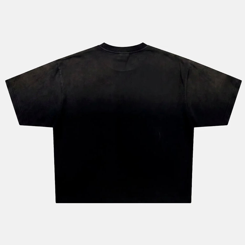 Polera Cold Culture Crossed Script 2.0 Black