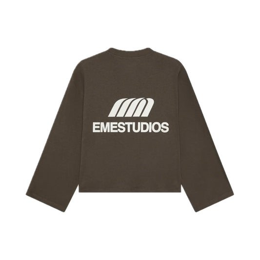 Polera Eme Studios Cotten Fawn Long Sleeve