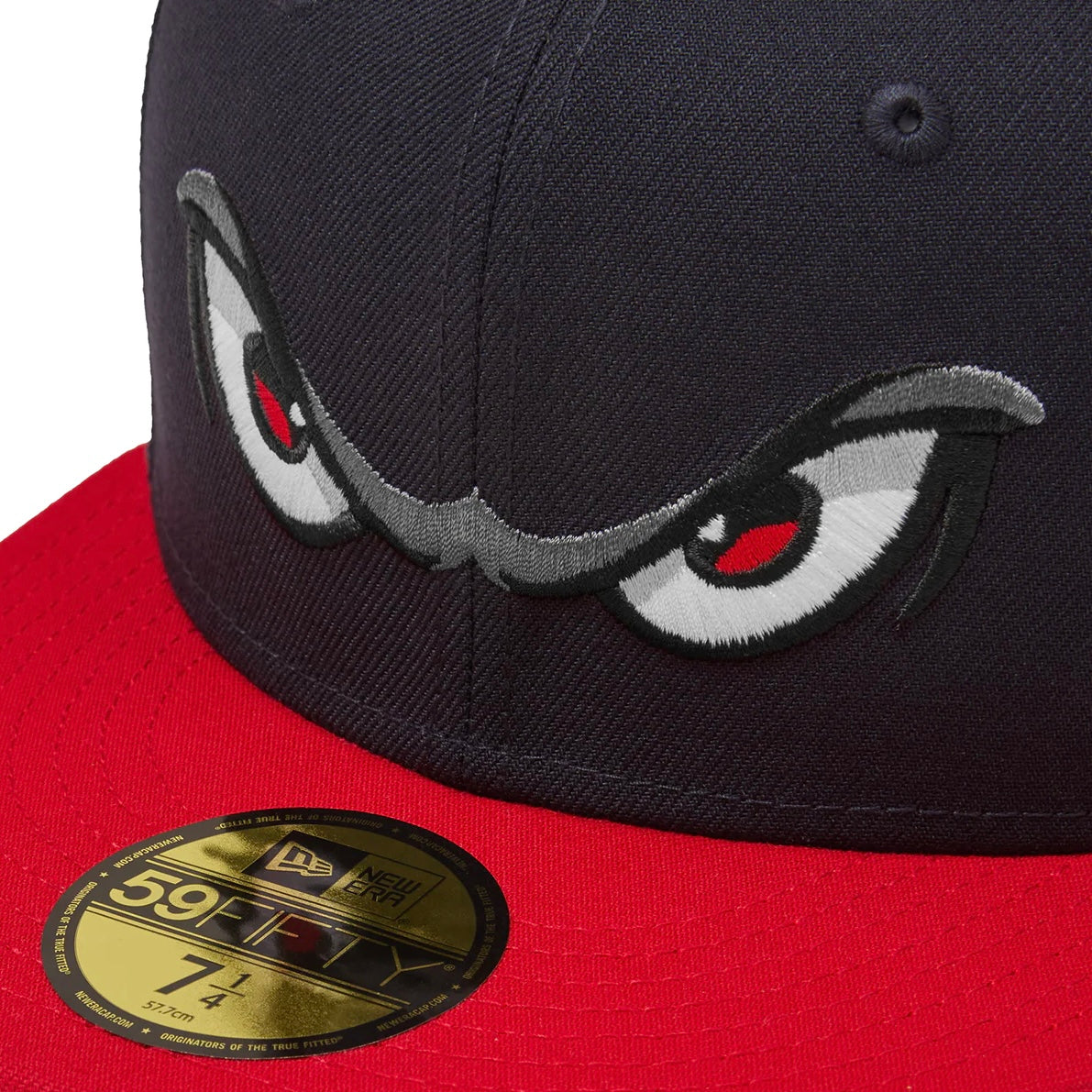 Gorro Corteiz Storm x New Era 59Fifty Fitted Navy/Red
