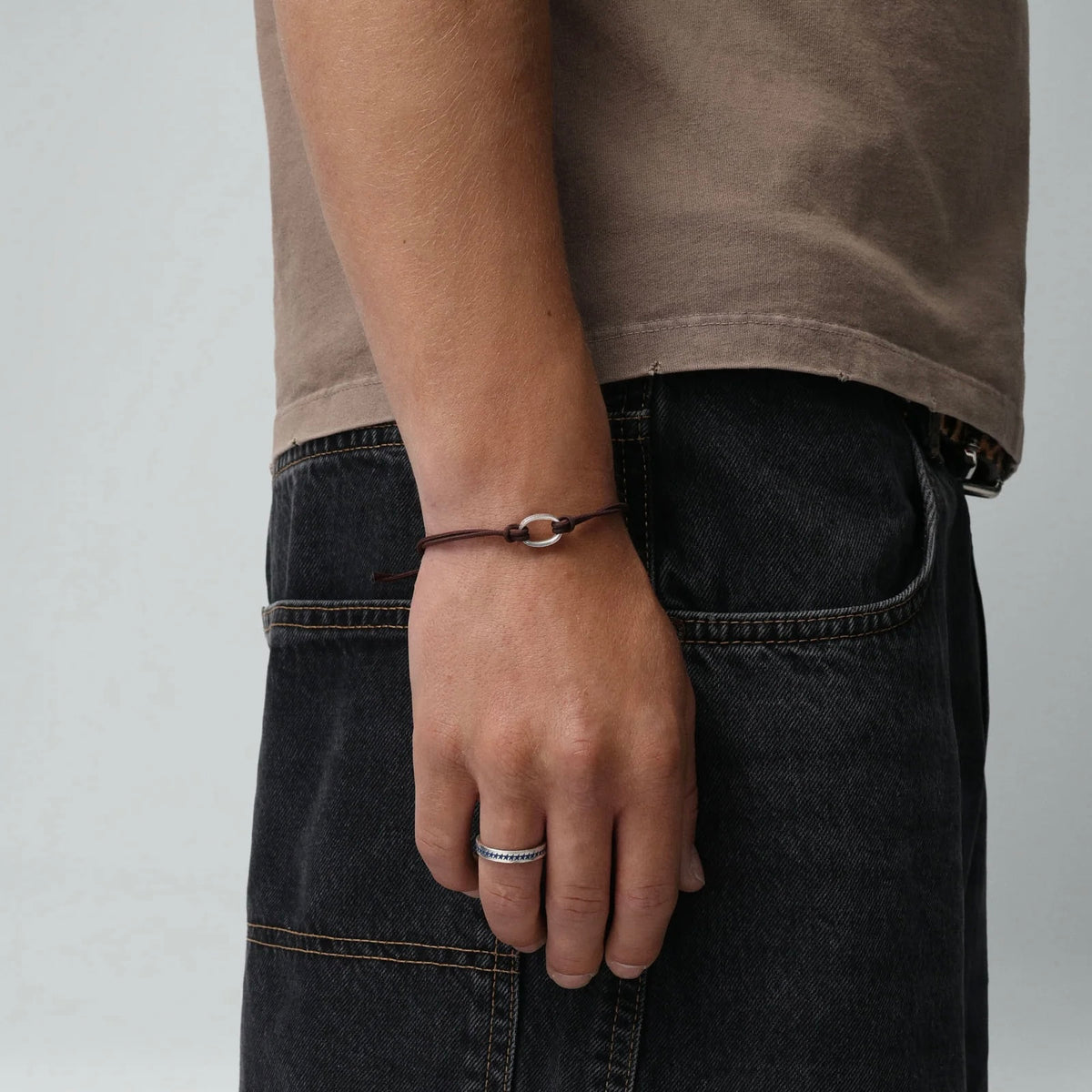 Anillo Twojeys Blue Enameled Starline Ring