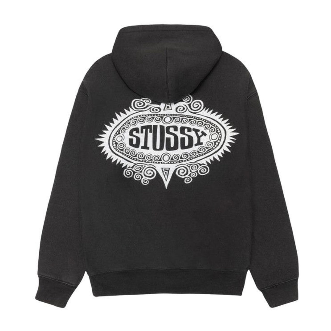 Poleron Stussy Mantra Zip Black