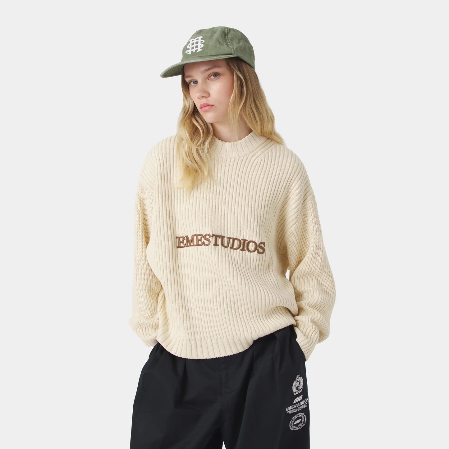 Sweater Eme Studios Yoss Turtledove Knit