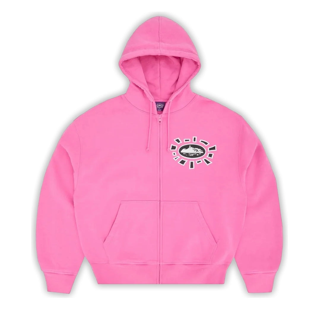 Poleron Corteiz x Always Do What You Should Do Sun Zip Pink