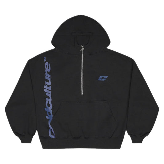 Poleron Cold Culture Faded Age Buzo Black/Blue