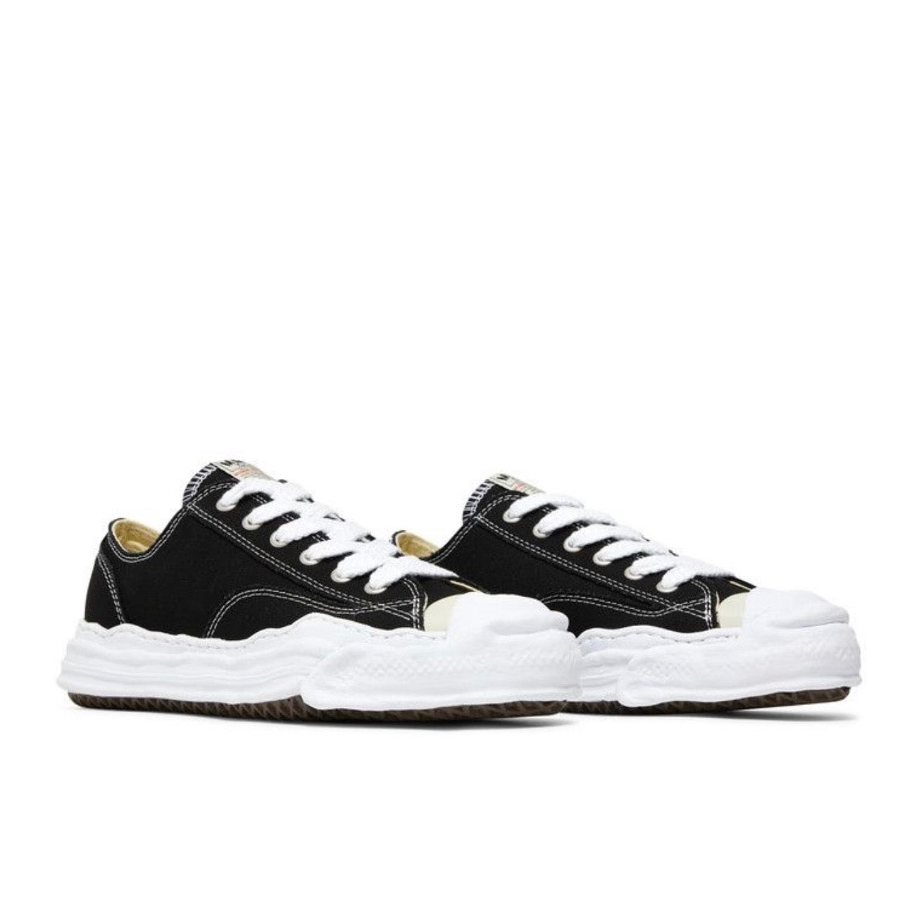 Maison Mihara Yasuhiro Hank OG Sole Canvas Low Black/White