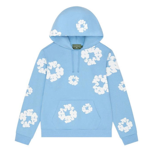 Poleron Denim Tears The Cotton Wreath Hoodie Light Blue