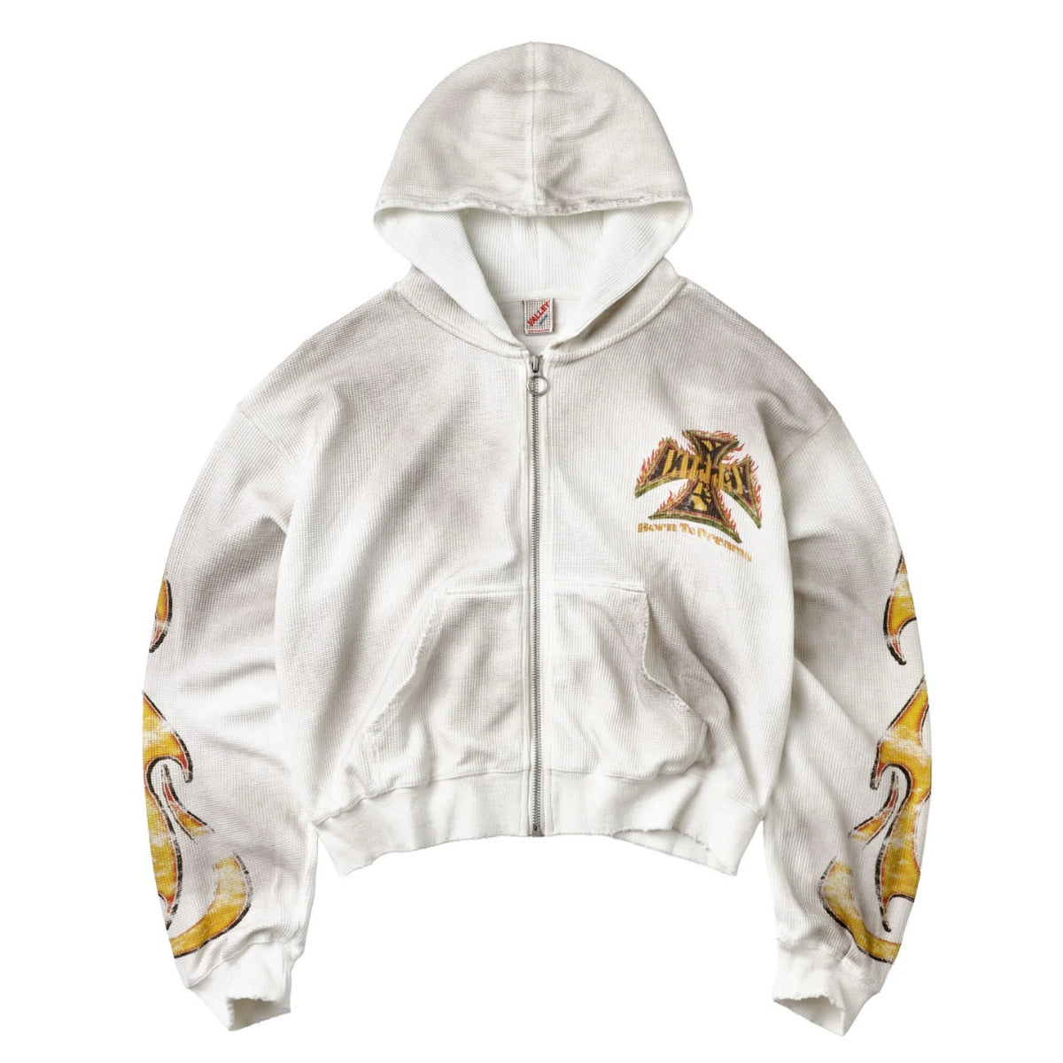 Poleron Vale Forever Valley Dreams Reborn Waffle Zip Up