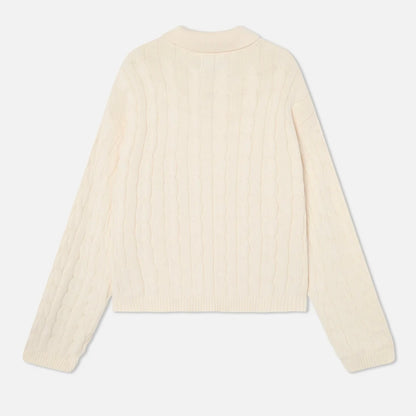 Sweater Scuffers Trench Ecru Polo